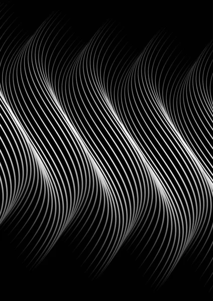 流动波设计的抽象背景 — 图库矢量图片