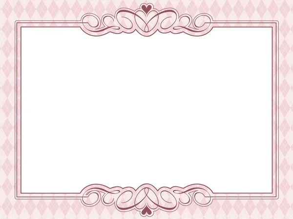Декоративний Рожевий Фон Аргінальним Візерунком — стоковий вектор