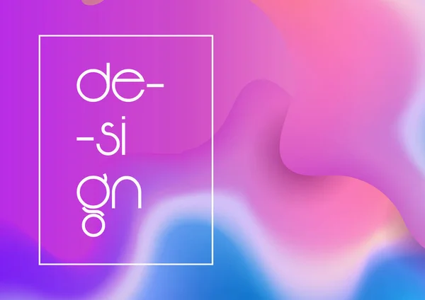 Abstrakter Hintergrund Mit Einem Farbverlauf Netz Design — Stockvektor