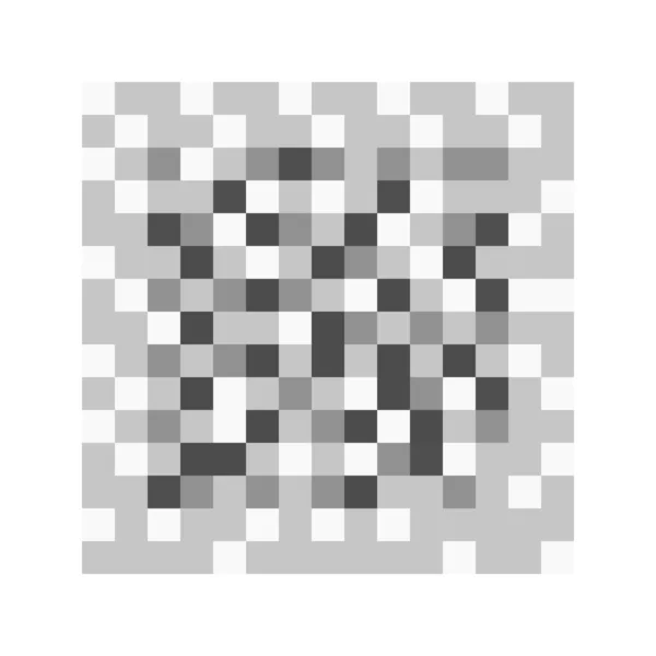 Цензор Размыл Эффект Клетчатой Текстуры Серый Пиксельный Квадратный Узор Мозаики — стоковый вектор