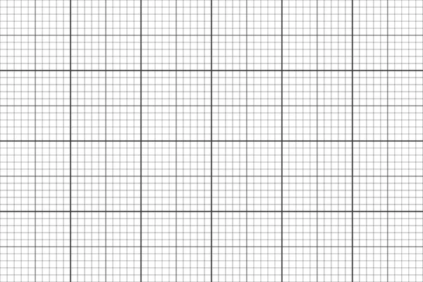 Grid Paper Texture Checkered Notebook Sheet Template School College Math — Stockový vektor