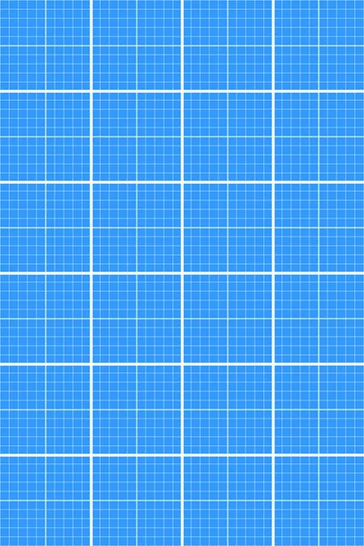 Blueprint Grid Vertical Background Checkered Template Notebook Worksheet Memos Drafting — Stock vektor