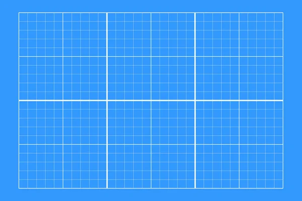 Біла Сітка Синьому Фоні Дизайн Відбитка Перевірений Порожній Шаблон Різання — стоковий вектор