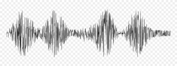 Sismograma Detector Mentiras Gráfico Movimiento Tierra Magnitud Del Terremoto Registro — Vector de stock