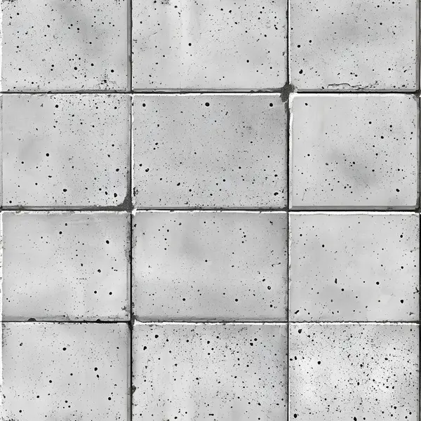 Gri beton blok dokusu yığını