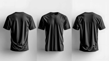 Tişört Mockup Ürün Tasarımı - Logo Yerleştirme ve Markalaşma için Tişört Şablonu
