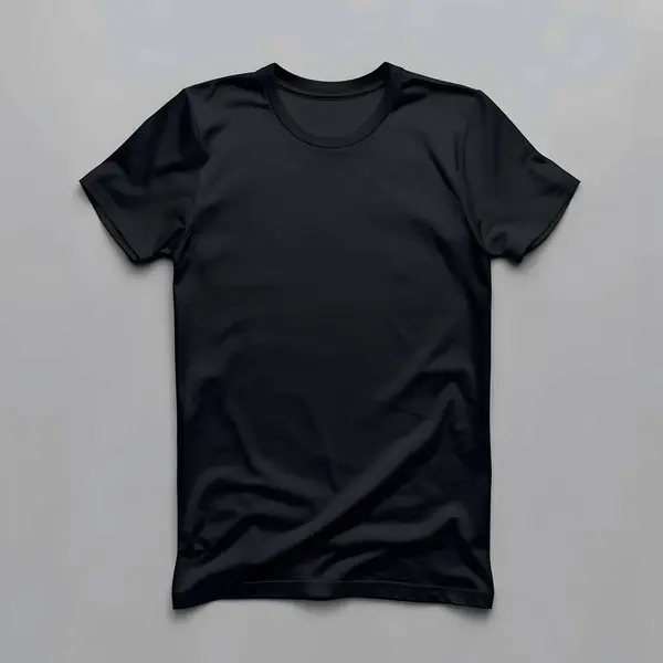 Black Blank Cotton Tişört Model Tasarım Şablonu. İzole Erkekler kısa kollu Önlü Tekstil Giysi Moda Moda Moda Moda Moda Moda Moda Modeli. Model İnsanlar Giysi Perakendecisi Tarzı