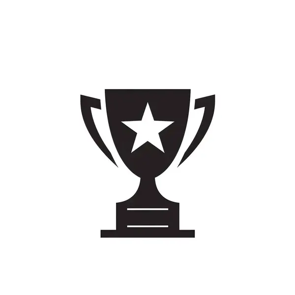 Basit kupa vektör simgesi