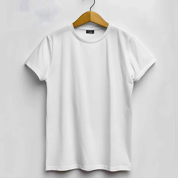 Askıda beyaz tişört, askıda beyaz tişört, askıda asılı beyaz tişört, beyaz tişörtlü erkekler, beyaz tişörtlü kadınlar, kesilmesi kolay tişört, manken