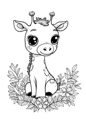 Koyun ve Paskalya yumurtalı çocuklar için Paskalya boyama sayfası