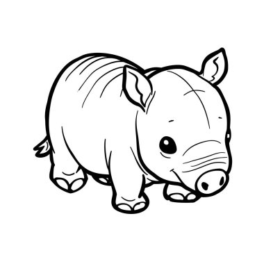 Çizgi film Hippo Büyük Gözlü