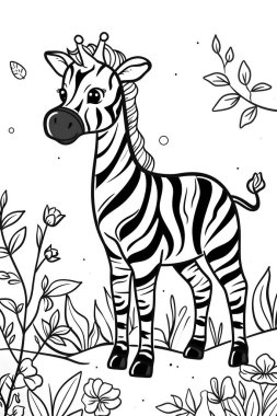 Unicorn 'un Renklendirme Sayfaları