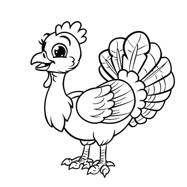 Anahat karikatür Türkiye beyaz arka plan üzerinde bir gülümseme ile boyama