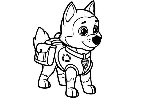 Bir keçi çizgi filmi.