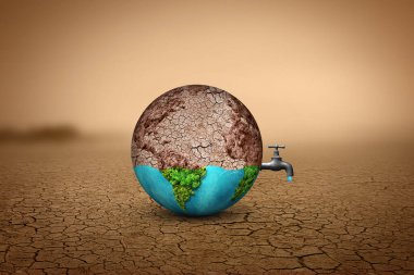 Accelerating Change - World Water Day Concept. Every Drop Matters. GROUNDWATER - MAKING THE INVISIBLE VISIBLE. Water day 2022 concept. World Earth day, environment day, and global warming concept.
