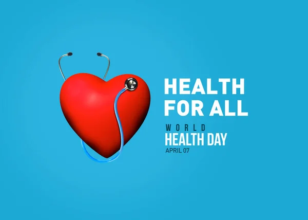 Health All World Health Day 2023 Concept Background World Health — Photo
