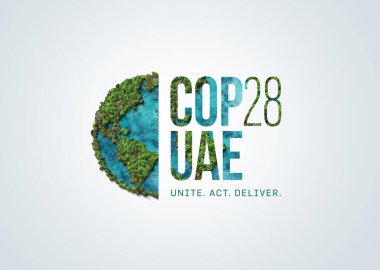 Birleşmiş Milletler İklim Değişikliği Konferansı COP28 BAE. Etkinlik 6-17 Kasım 2023 tarihleri arasında Dubai Emirliği, Birleşik Arap Emirlikleri 'nde gerçekleşecek.