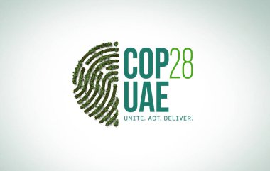 Birleşmiş Milletler İklim Değişikliği Konferansı COP28 BAE. Etkinlik 6-17 Kasım 2023 tarihleri arasında Dubai Emirliği, Birleşik Arap Emirlikleri 'nde gerçekleşecek.