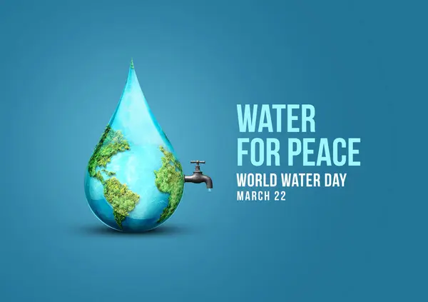 World Water Day Concept. Every Drop Matters. Saving water and world environmental protection concept- Environment day and earth day.