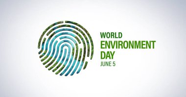 Dünya Çevre Günü 2024 konsepti - arazi restorasyonu, çölleşme ve kuraklık dayanıklılığı, 3 boyutlu ağaç geçmişi. Ekoloji konsepti. Biz # Nesil Yenilemesiyiz