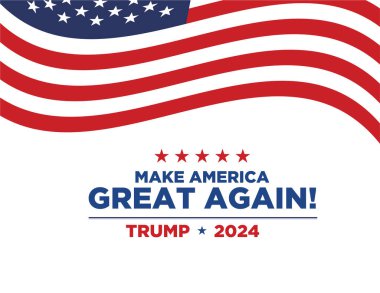 Amerika 'yı Yeniden Harika Yap. 2024 konsept şablonunda seçimi geçersiz kıl.