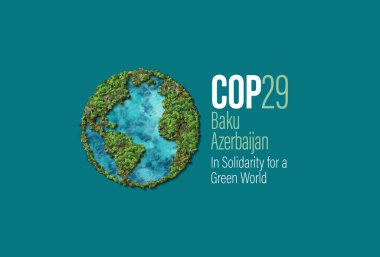 Birleşmiş Milletler İklim Değişikliği Konferansı COP29 Bakü, Azerbaycan. Yeşil Dünya İçin Dayanışma içinde