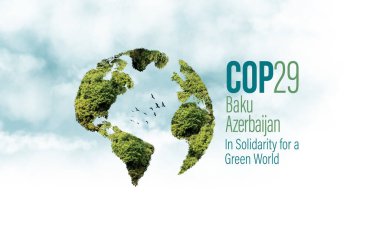 Birleşmiş Milletler İklim Değişikliği Konferansı COP29 Bakü, Azerbaycan. Yeşil Dünya İçin Dayanışma içinde
