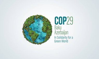 Birleşmiş Milletler İklim Değişikliği Konferansı COP29 Bakü, Azerbaycan. Yeşil Dünya İçin Dayanışma içinde
