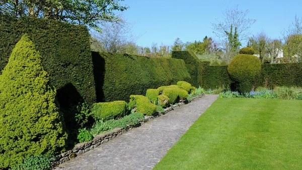 和平英语景观花园 — 图库照片