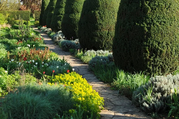 Klidná Anglická Krajinná Zahrada — Stock fotografie