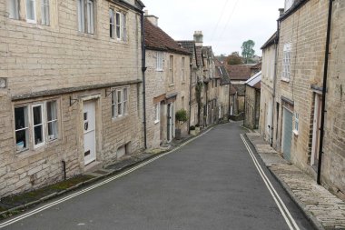A street is seen in the historic town centre on November 10, 2022 in Bradford on Avon, UK. The Wiltshire town is a popular travel destination renowned for its local independent shops and restaurants.