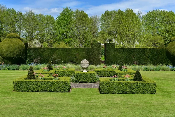 View Beautiful English Style Park Green Plants — Stock Photo, Image