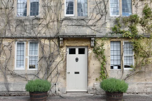 Front Door Attractive Old London Town House — Foto Stock