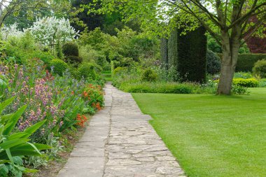 Parktaki güzel bahçe