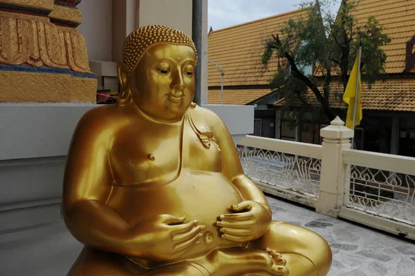 Buddha Statue Thailands Tempel – stockfoto