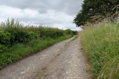 Kırsala giden bir yol. 