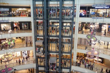 24 Kasım 2018. Melbourne, Avustralya 'daki Chadstone alışveriş merkezinde Noel süsleri.