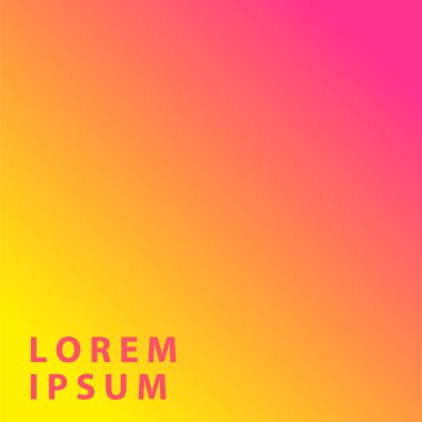 Beautiful gradation background, red orange pink and yellow, smooth and soft texture