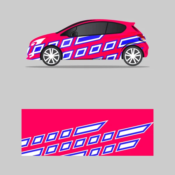 Graphic Abstract Line Racing Background Projeto Vetorial Para Veículo Carro — Vetor de Stock