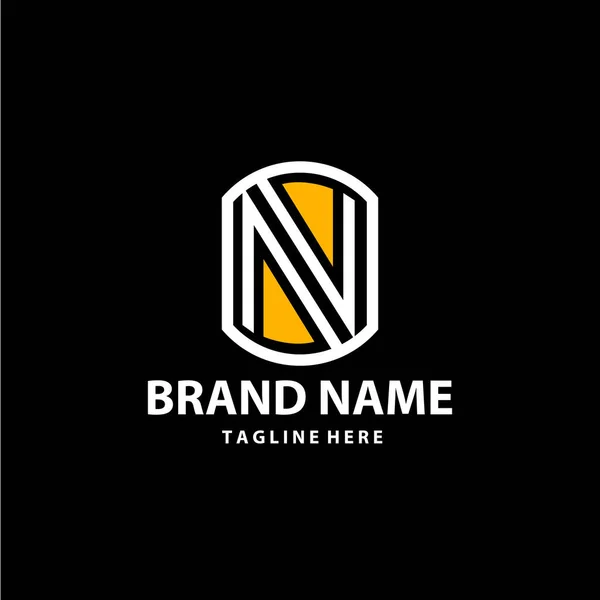 Creative Modern Letter Logo Design Logo Design Initial Logo Template — Stok Vektör