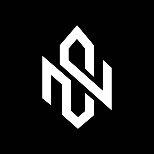 字母Ns Sn摘要现代流行标志设计矢量 — 图库矢量图片