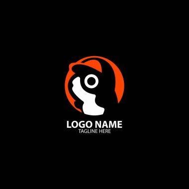 Gine domuzu logo tasarım vektörü