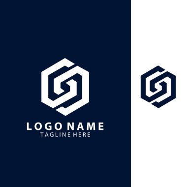 GG Logo Tasarımı. Modern, Minimal, Zarif ve Lüks GG logosu. Marka Şirket Kimliği için Alfabe Harfi GG Logo Tasarımı