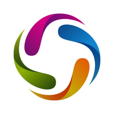 Logosunu görmeniz gerekir. Beyaz arka plan üzerinde izole vektör çizim.