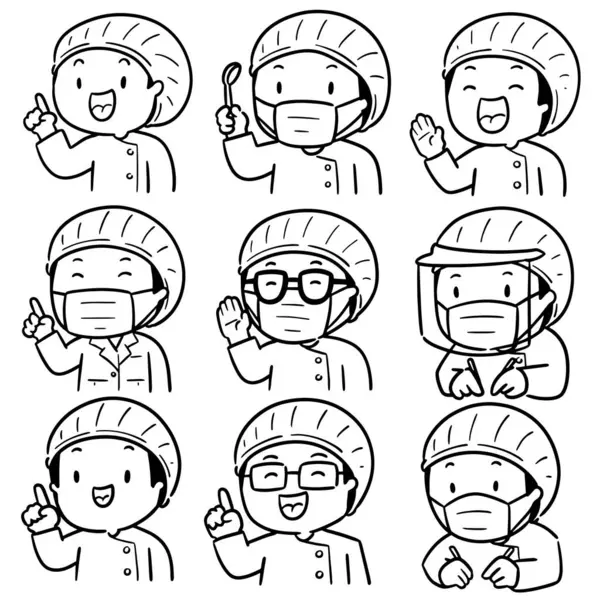 diş hekimi vektör kümesi