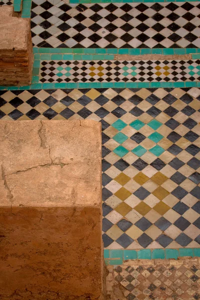 Stunning mosaic tiles from Marrakech, Morocco create a kaleidoscope of colors and patterns, captivating the eye and transporting you to another world. Each piece carefully placed to tell a unique story.