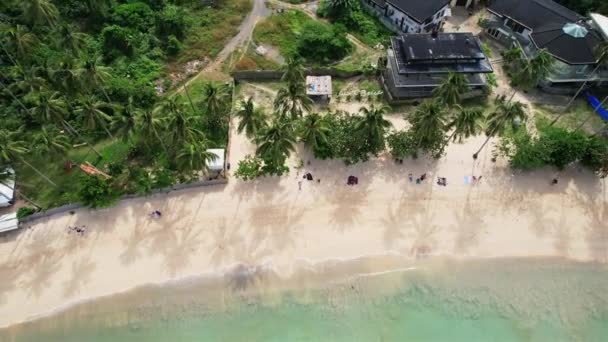 Drone Beelden Van Filippijnse Stranden Vangen Betoverende Schoonheid Van Dit — Stockvideo