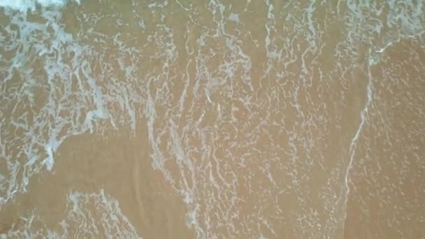 Drönarbilder Flygfoto Över Stranden Som Huvudämne Filippinerna Nära Utsikt Över — Stockvideo