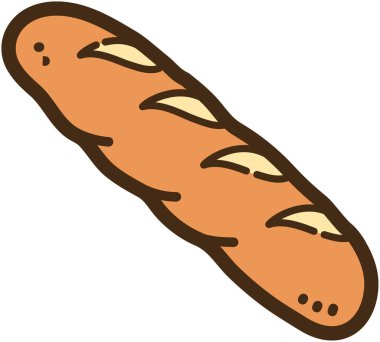 Baget vektör karalama çizimi ve grafik