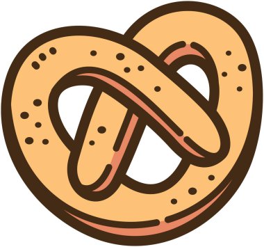 Simit vektörü çizimi ve grafiği